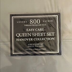 Queen Sheet Set - Elegant light green
